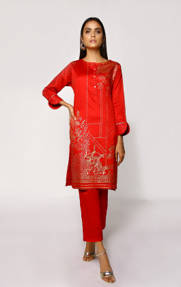 Red 2 PCs Screen Print